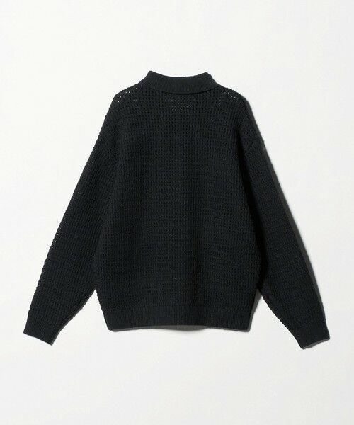 BEAUTY&YOUTH UNITED ARROWS / ビューティー&ユース ユナイテッドアローズ カーディガン・ボレロ | ブークレ レース ジップ ポロジャケット ウォッシャブル | 詳細6