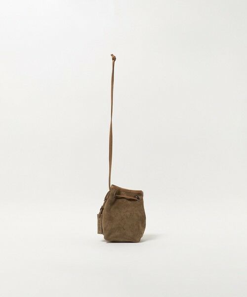 BEAUTY&YOUTH UNITED ARROWS / ビューティー&ユース ユナイテッドアローズ ハンドバッグ | ＜LA UNIQA＞スエード 巾着 バッグ | 詳細1