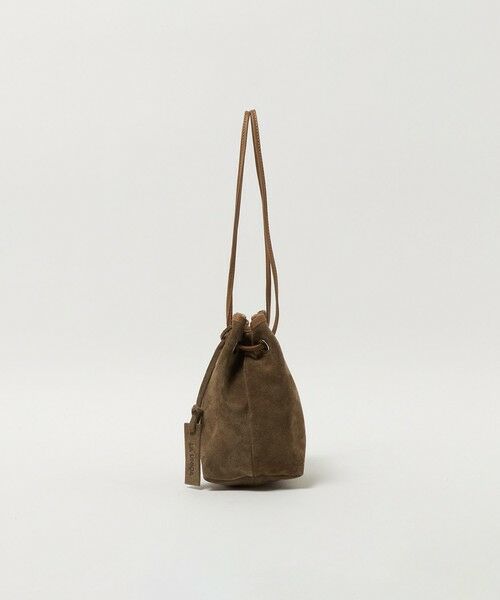 BEAUTY&YOUTH UNITED ARROWS / ビューティー&ユース ユナイテッドアローズ ハンドバッグ | ＜LA UNIQA＞スエード 巾着 バッグ | 詳細2