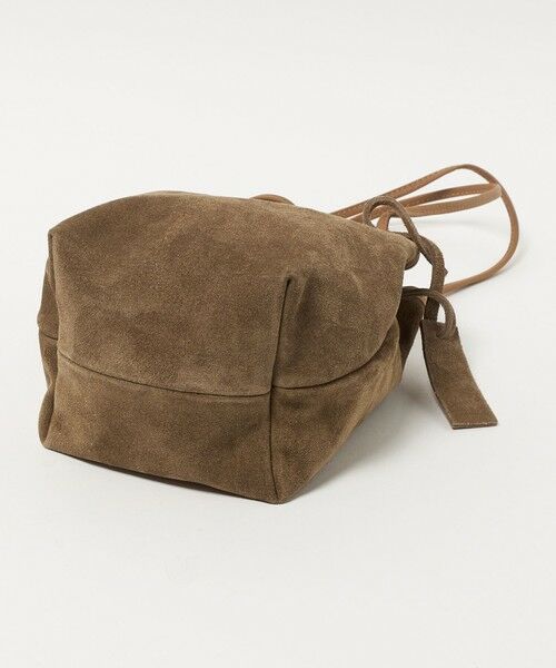 BEAUTY&YOUTH UNITED ARROWS / ビューティー&ユース ユナイテッドアローズ ハンドバッグ | ＜LA UNIQA＞スエード 巾着 バッグ | 詳細6