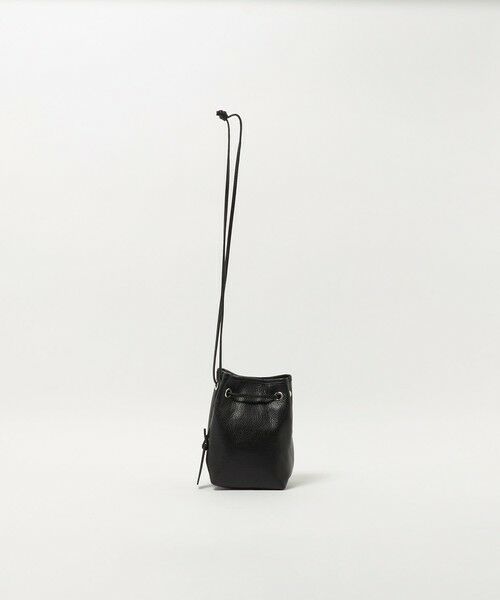 BEAUTY&YOUTH UNITED ARROWS / ビューティー&ユース ユナイテッドアローズ ハンドバッグ | ＜LA UNIQA＞レザー 巾着 バッグ | 詳細2