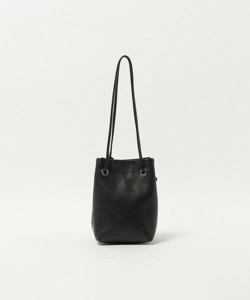 BEAUTY&YOUTH UNITED ARROWS / ビューティー&ユース ユナイテッドアローズ ハンドバッグ | ＜LA UNIQA＞レザー 巾着 バッグ | 詳細4