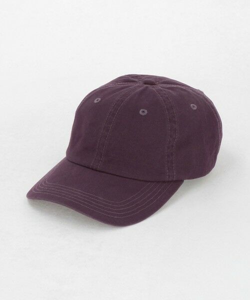 BEAUTY&YOUTH UNITED ARROWS / ビューティー&ユース ユナイテッドアローズ キャップ | コットン カラー パネル キャップ（PURPLE）