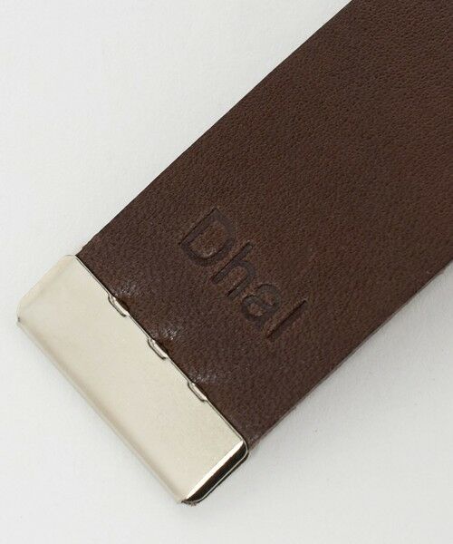 BEAUTY&YOUTH UNITED ARROWS / ビューティー&ユース ユナイテッドアローズ ベルト・サスペンダー | ＜Dhal＞GI レザー ベルト 25mm | 詳細5