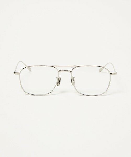 BEAUTY&YOUTH UNITED ARROWS / ビューティー&ユース ユナイテッドアローズ サングラス・メガネ | 【別注】＜KANEKO OPTICAL（金子眼鏡）＞Emery エメリー アイウェア（SILVER）