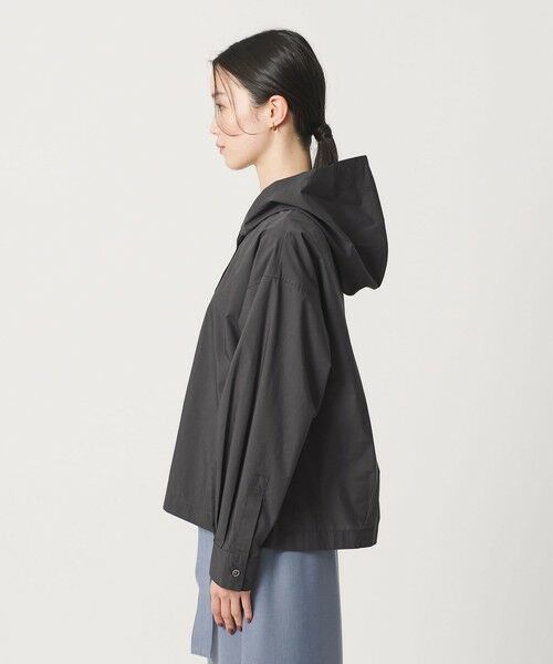 BEAUTY&YOUTH UNITED ARROWS / ビューティー&ユース ユナイテッドアローズ シャツ・ブラウス | ポリエステルコットン フードシャツ | 詳細5