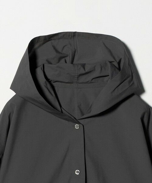 BEAUTY&YOUTH UNITED ARROWS / ビューティー&ユース ユナイテッドアローズ シャツ・ブラウス | ポリエステルコットン フードシャツ | 詳細9