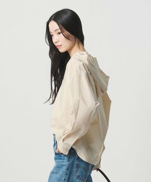 BEAUTY&YOUTH UNITED ARROWS / ビューティー&ユース ユナイテッドアローズ シャツ・ブラウス | ポリエステルコットン フードシャツ | 詳細13