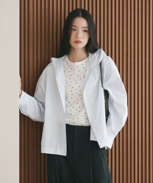 BEAUTY&YOUTH UNITED ARROWS / ビューティー&ユース ユナイテッドアローズ シャツ・ブラウス | ポリエステルコットン フードシャツ | 詳細20