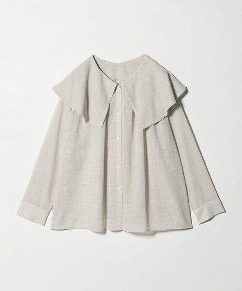 BEAUTY&YOUTH UNITED ARROWS / ビューティー&ユース ユナイテッドアローズ シャツ・ブラウス | ポリエステル ビッグカラーシャツ 防シワ ウォッシャブル | 詳細19