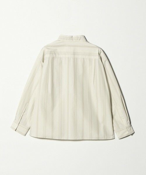 BEAUTY&YOUTH UNITED ARROWS / ビューティー&ユース ユナイテッドアローズ シャツ・ブラウス | コットン ストライプ ロングシャツ | 詳細1