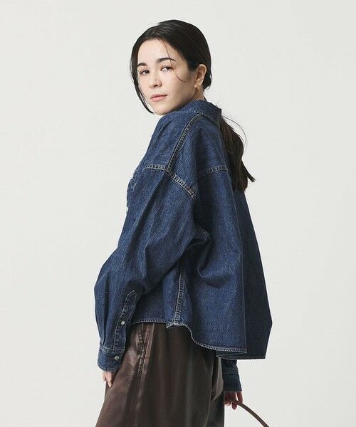 BEAUTY&YOUTH UNITED ARROWS / ビューティー&ユース ユナイテッドアローズ シャツ・ブラウス | 【WEB限定】ショート デニムシャツ | 詳細14
