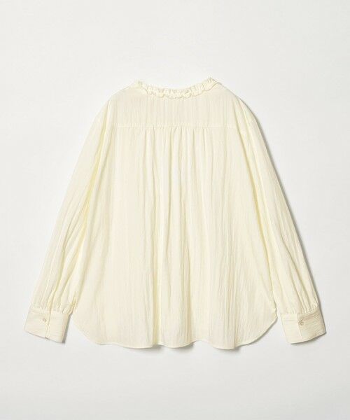 BEAUTY&YOUTH UNITED ARROWS / ビューティー&ユース ユナイテッドアローズ シャツ・ブラウス | 【WEB限定 Wardrobe DAILY MINIMAL】ラッフル Vネックブラウス ウォッシャブル | 詳細6