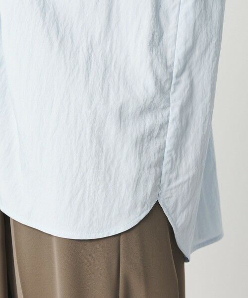 BEAUTY&YOUTH UNITED ARROWS / ビューティー&ユース ユナイテッドアローズ シャツ・ブラウス | 【WEB限定 Wardrobe DAILY MINIMAL】ラッフル Vネックブラウス ウォッシャブル | 詳細21