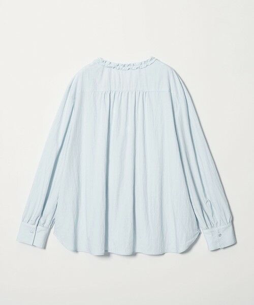 BEAUTY&YOUTH UNITED ARROWS / ビューティー&ユース ユナイテッドアローズ シャツ・ブラウス | 【WEB限定 Wardrobe DAILY MINIMAL】ラッフル Vネックブラウス ウォッシャブル | 詳細25