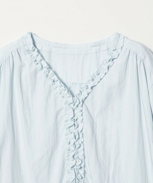 BEAUTY&YOUTH UNITED ARROWS / ビューティー&ユース ユナイテッドアローズ シャツ・ブラウス | 【WEB限定 Wardrobe DAILY MINIMAL】ラッフル Vネックブラウス ウォッシャブル | 詳細26