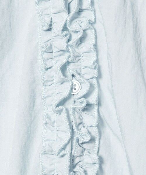 BEAUTY&YOUTH UNITED ARROWS / ビューティー&ユース ユナイテッドアローズ シャツ・ブラウス | 【WEB限定 Wardrobe DAILY MINIMAL】ラッフル Vネックブラウス ウォッシャブル | 詳細30