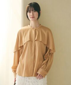 BEAUTY&YOUTH UNITED ARROWS / ビューティー&ユース ユナイテッドアローズ シャツ・ブラウス | 【WEB限定 Wardrobe DAILY MINIMAL】フリルレイヤーブラウス ウォッシャブル
