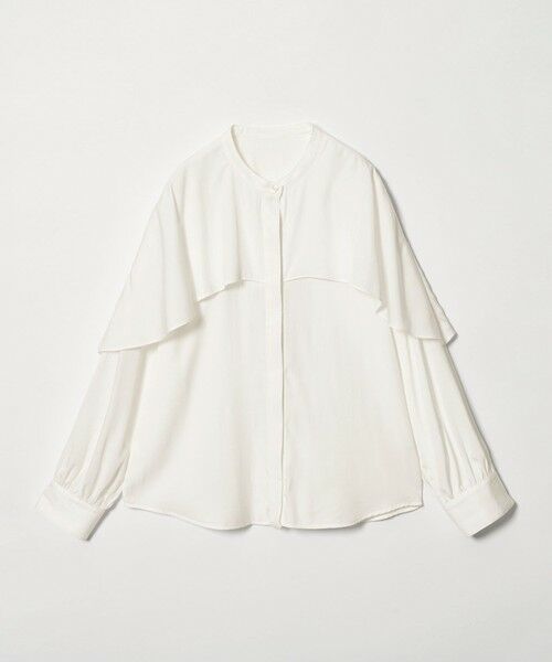 BEAUTY&YOUTH UNITED ARROWS / ビューティー&ユース ユナイテッドアローズ シャツ・ブラウス | 【WEB限定 Wardrobe DAILY MINIMAL】フリルレイヤーブラウス ウォッシャブル | 詳細5