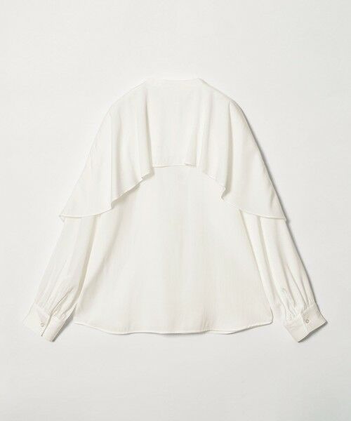 BEAUTY&YOUTH UNITED ARROWS / ビューティー&ユース ユナイテッドアローズ シャツ・ブラウス | 【WEB限定 Wardrobe DAILY MINIMAL】フリルレイヤーブラウス ウォッシャブル | 詳細6