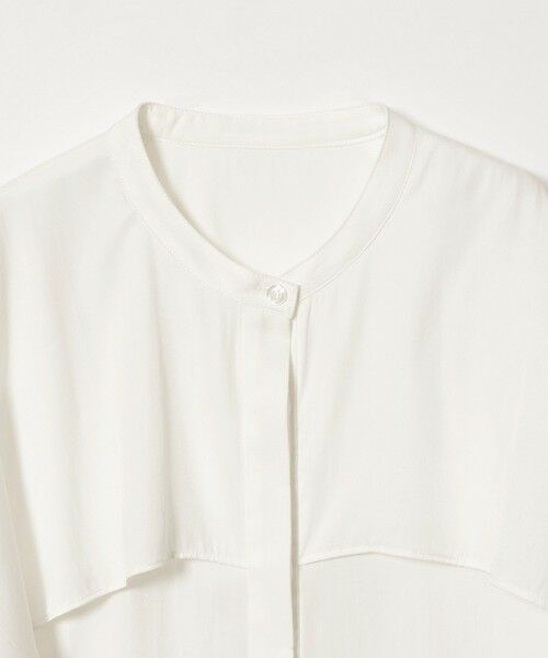 BEAUTY&YOUTH UNITED ARROWS / ビューティー&ユース ユナイテッドアローズ シャツ・ブラウス | 【WEB限定 Wardrobe DAILY MINIMAL】フリルレイヤーブラウス ウォッシャブル | 詳細7