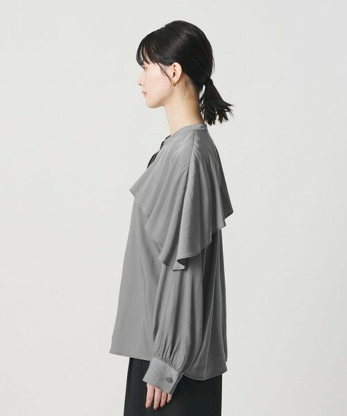 BEAUTY&YOUTH UNITED ARROWS / ビューティー&ユース ユナイテッドアローズ シャツ・ブラウス | 【WEB限定 Wardrobe DAILY MINIMAL】フリルレイヤーブラウス ウォッシャブル | 詳細13