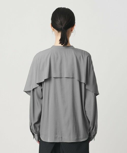BEAUTY&YOUTH UNITED ARROWS / ビューティー&ユース ユナイテッドアローズ シャツ・ブラウス | 【WEB限定 Wardrobe DAILY MINIMAL】フリルレイヤーブラウス ウォッシャブル | 詳細14