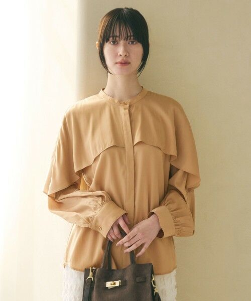 BEAUTY&YOUTH UNITED ARROWS / ビューティー&ユース ユナイテッドアローズ シャツ・ブラウス | 【WEB限定 Wardrobe DAILY MINIMAL】フリルレイヤーブラウス ウォッシャブル | 詳細17