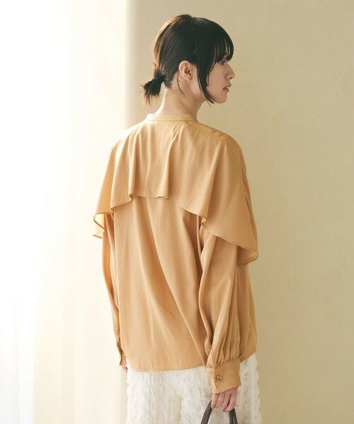 BEAUTY&YOUTH UNITED ARROWS / ビューティー&ユース ユナイテッドアローズ シャツ・ブラウス | 【WEB限定 Wardrobe DAILY MINIMAL】フリルレイヤーブラウス ウォッシャブル | 詳細18
