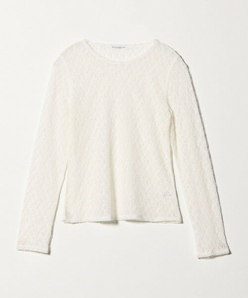 BEAUTY&YOUTH UNITED ARROWS / ビューティー&ユース ユナイテッドアローズ カットソー | フラワーレース プルオーバー | 詳細9