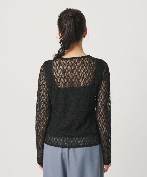 BEAUTY&YOUTH UNITED ARROWS / ビューティー&ユース ユナイテッドアローズ カットソー | フラワーレース プルオーバー | 詳細15