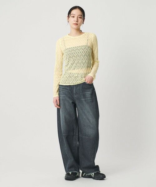 BEAUTY&YOUTH UNITED ARROWS / ビューティー&ユース ユナイテッドアローズ カットソー | フラワーレース プルオーバー | 詳細18