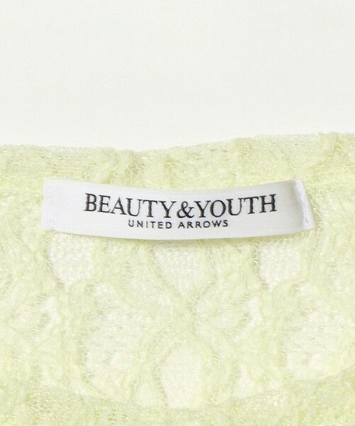 BEAUTY&YOUTH UNITED ARROWS / ビューティー&ユース ユナイテッドアローズ カットソー | フラワーレース プルオーバー | 詳細15