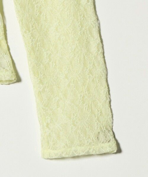 BEAUTY&YOUTH UNITED ARROWS / ビューティー&ユース ユナイテッドアローズ カットソー | フラワーレース プルオーバー | 詳細25