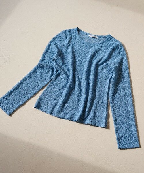 BEAUTY&YOUTH UNITED ARROWS / ビューティー&ユース ユナイテッドアローズ カットソー | フラワーレース プルオーバー | 詳細30