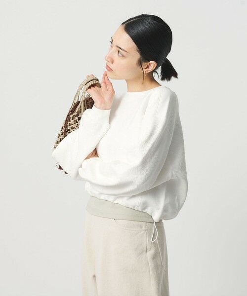 BEAUTY&YOUTH UNITED ARROWS / ビューティー&ユース ユナイテッドアローズ カットソー | クロップド ボートネックプルオーバー | 詳細2