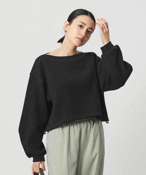 BEAUTY&YOUTH UNITED ARROWS / ビューティー&ユース ユナイテッドアローズ カットソー | クロップド ボートネックプルオーバー | 詳細20