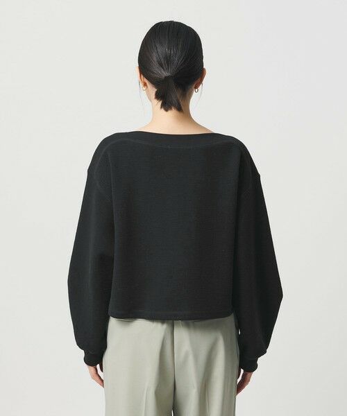 BEAUTY&YOUTH UNITED ARROWS / ビューティー&ユース ユナイテッドアローズ カットソー | クロップド ボートネックプルオーバー | 詳細25