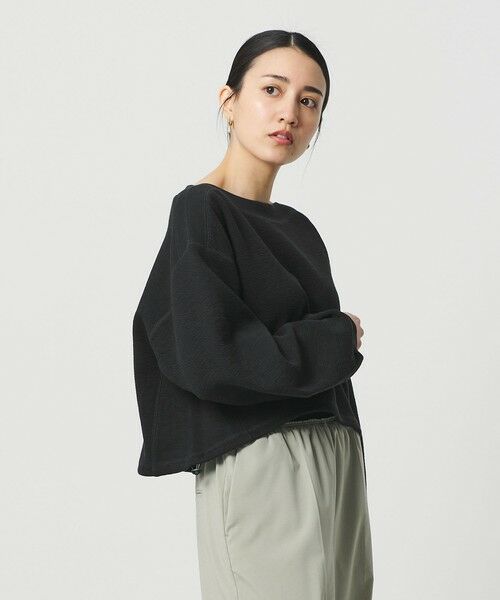 BEAUTY&YOUTH UNITED ARROWS / ビューティー&ユース ユナイテッドアローズ カットソー | クロップド ボートネックプルオーバー | 詳細21