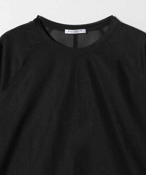 BEAUTY&YOUTH UNITED ARROWS / ビューティー&ユース ユナイテッドアローズ カットソー | オーガンジー ラグランスリーブカットソー ウォッシャブル | 詳細12