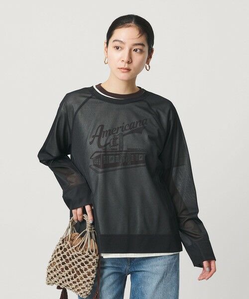 BEAUTY&YOUTH UNITED ARROWS / ビューティー&ユース ユナイテッドアローズ カットソー | オーガンジー ラグランスリーブカットソー ウォッシャブル | 詳細7
