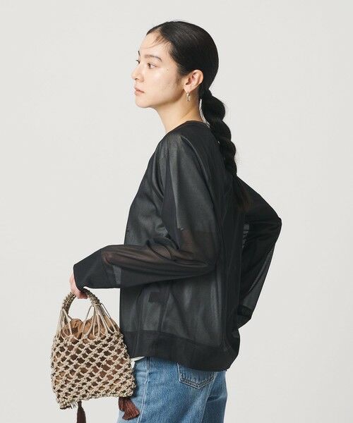 BEAUTY&YOUTH UNITED ARROWS / ビューティー&ユース ユナイテッドアローズ カットソー | オーガンジー ラグランスリーブカットソー ウォッシャブル | 詳細8