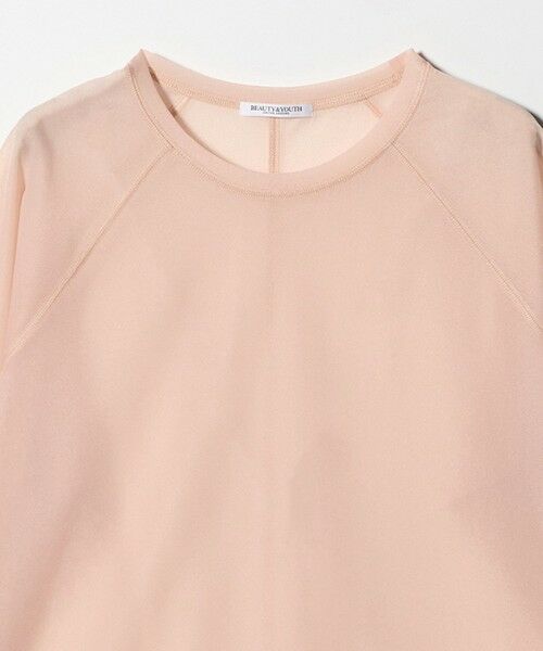 BEAUTY&YOUTH UNITED ARROWS / ビューティー&ユース ユナイテッドアローズ カットソー | オーガンジー ラグランスリーブカットソー ウォッシャブル | 詳細22