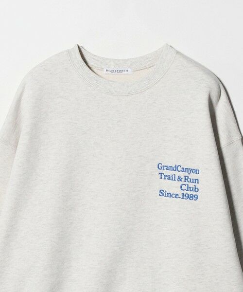 BEAUTY&YOUTH UNITED ARROWS / ビューティー&ユース ユナイテッドアローズ スウェット | コットン裏毛 ロゴスウェット プルオーバー | 詳細2
