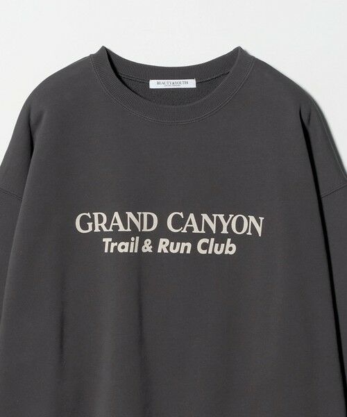 BEAUTY&YOUTH UNITED ARROWS / ビューティー&ユース ユナイテッドアローズ スウェット | コットン裏毛 ロゴスウェット プルオーバー | 詳細12