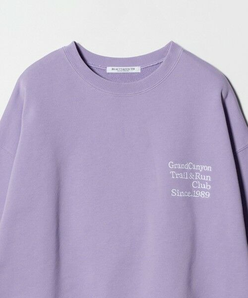 BEAUTY&YOUTH UNITED ARROWS / ビューティー&ユース ユナイテッドアローズ スウェット | コットン裏毛 ロゴスウェット プルオーバー | 詳細16