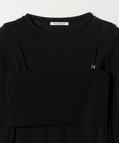 BEAUTY&YOUTH UNITED ARROWS / ビューティー&ユース ユナイテッドアローズ カットソー | コットンポリウレタン ロングスリーブカットソー&バンドゥ | 詳細6