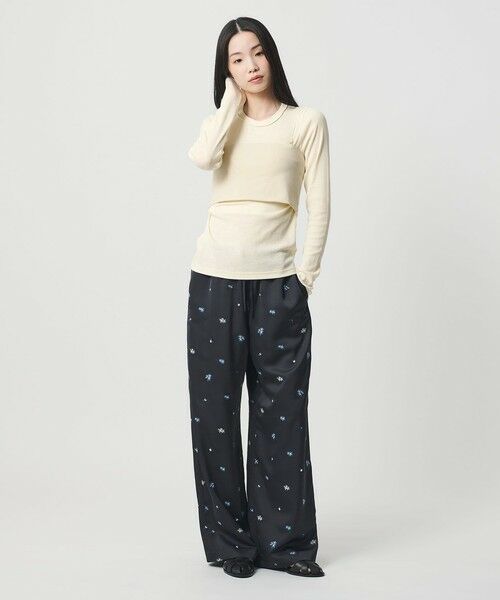 BEAUTY&YOUTH UNITED ARROWS / ビューティー&ユース ユナイテッドアローズ カットソー | コットンポリウレタン ロングスリーブカットソー&バンドゥ | 詳細12