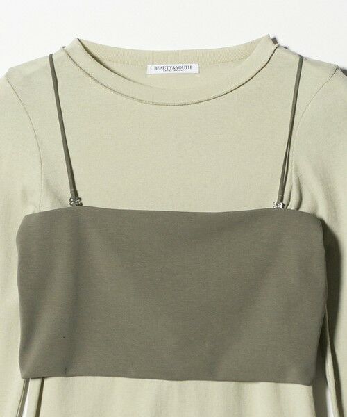 BEAUTY&YOUTH UNITED ARROWS / ビューティー&ユース ユナイテッドアローズ カットソー | コットンポリウレタン ロングスリーブカットソー&バンドゥ | 詳細20