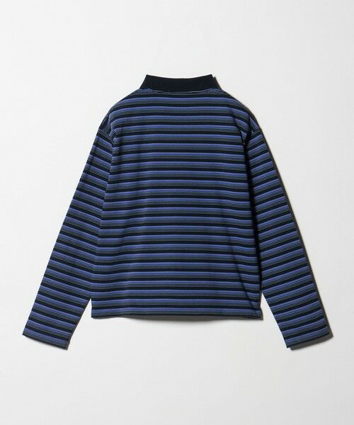 BEAUTY&YOUTH UNITED ARROWS / ビューティー&ユース ユナイテッドアローズ カットソー | コットンボーダー ポロカラー プルオーバー | 詳細4